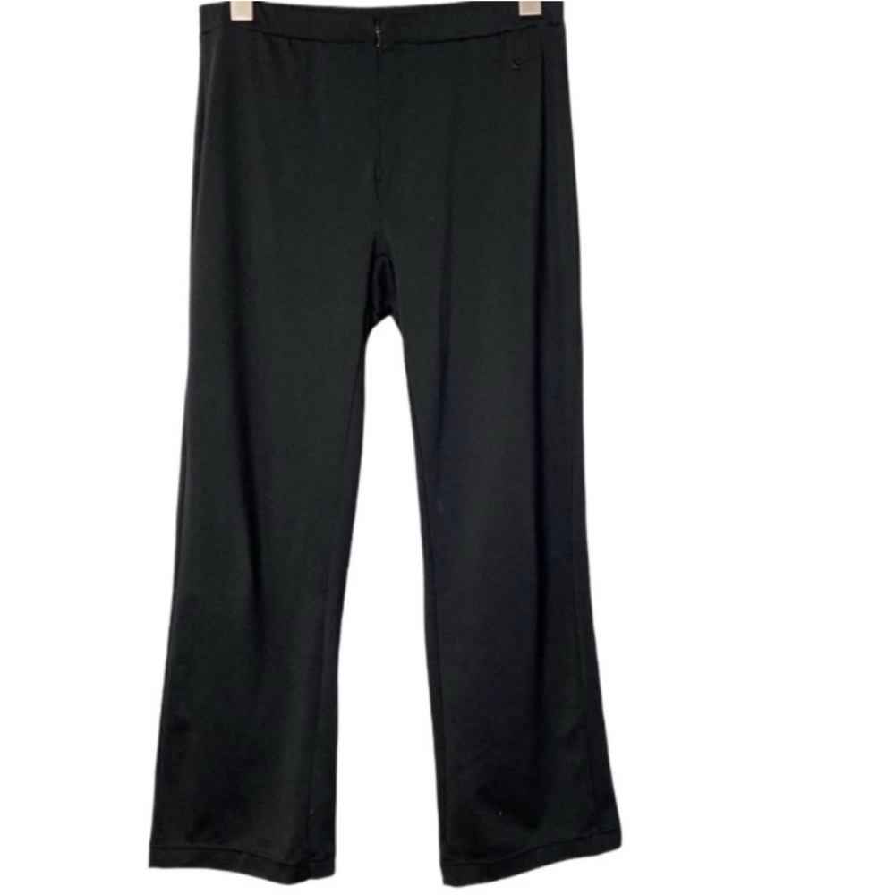 Nike Straight Leg Crop Active Athletic Workout Sport Black Ankle Pants S - Picture 2 of 5